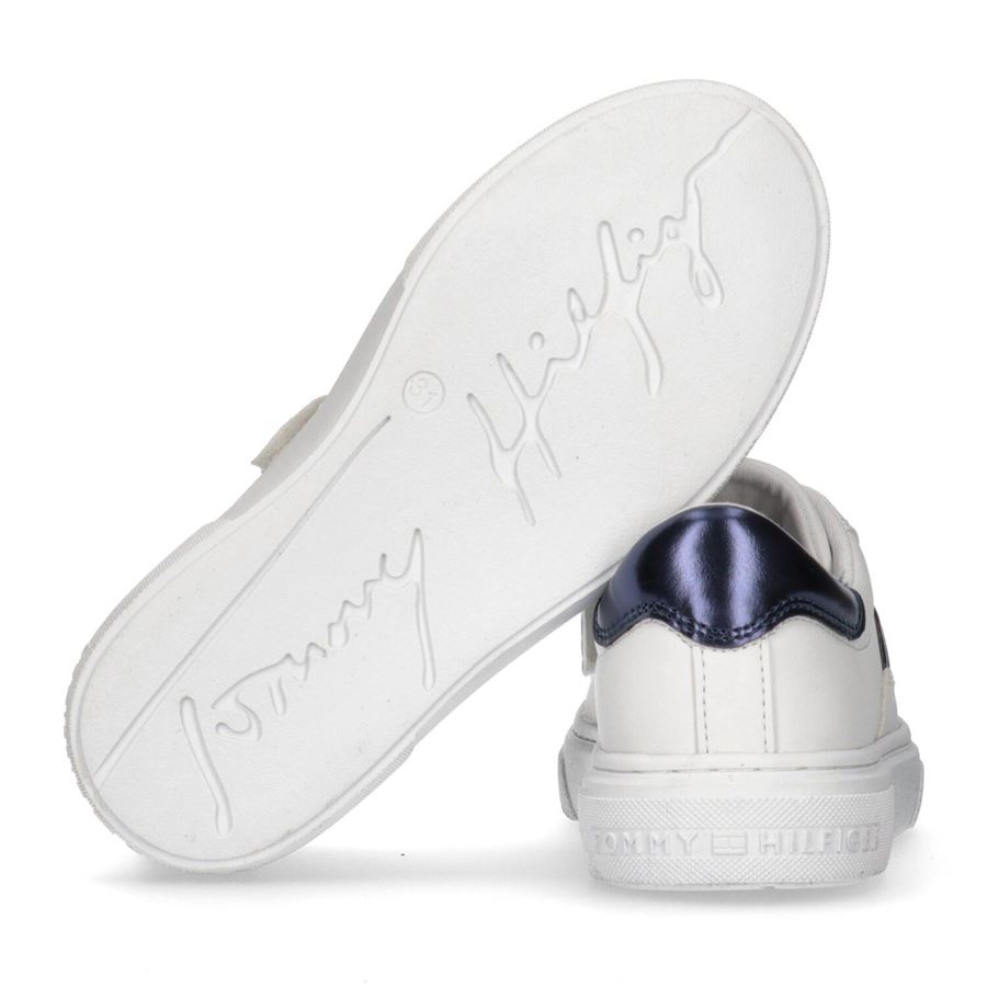 Sneaker flag bassa allacciata da bambina Tommy Hilfiger | T3A9329661355A473